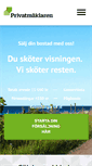 Mobile Screenshot of privatmaklaren.se